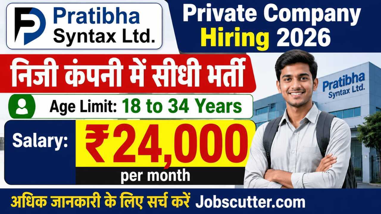 Private Company Hiring 2026 | ITI Fashion Technology Jobs
