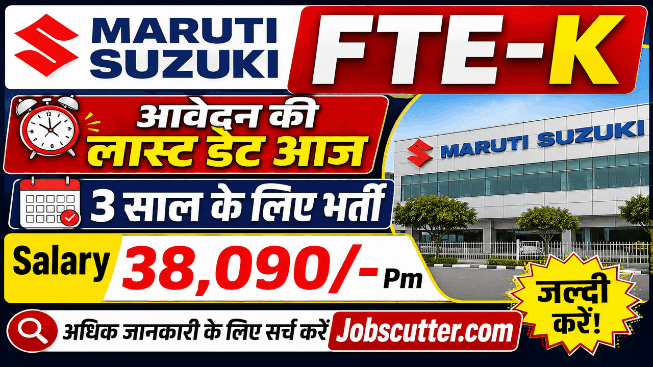 Maruti Suzuki FTE Registration 2026 – ITI Job Campus