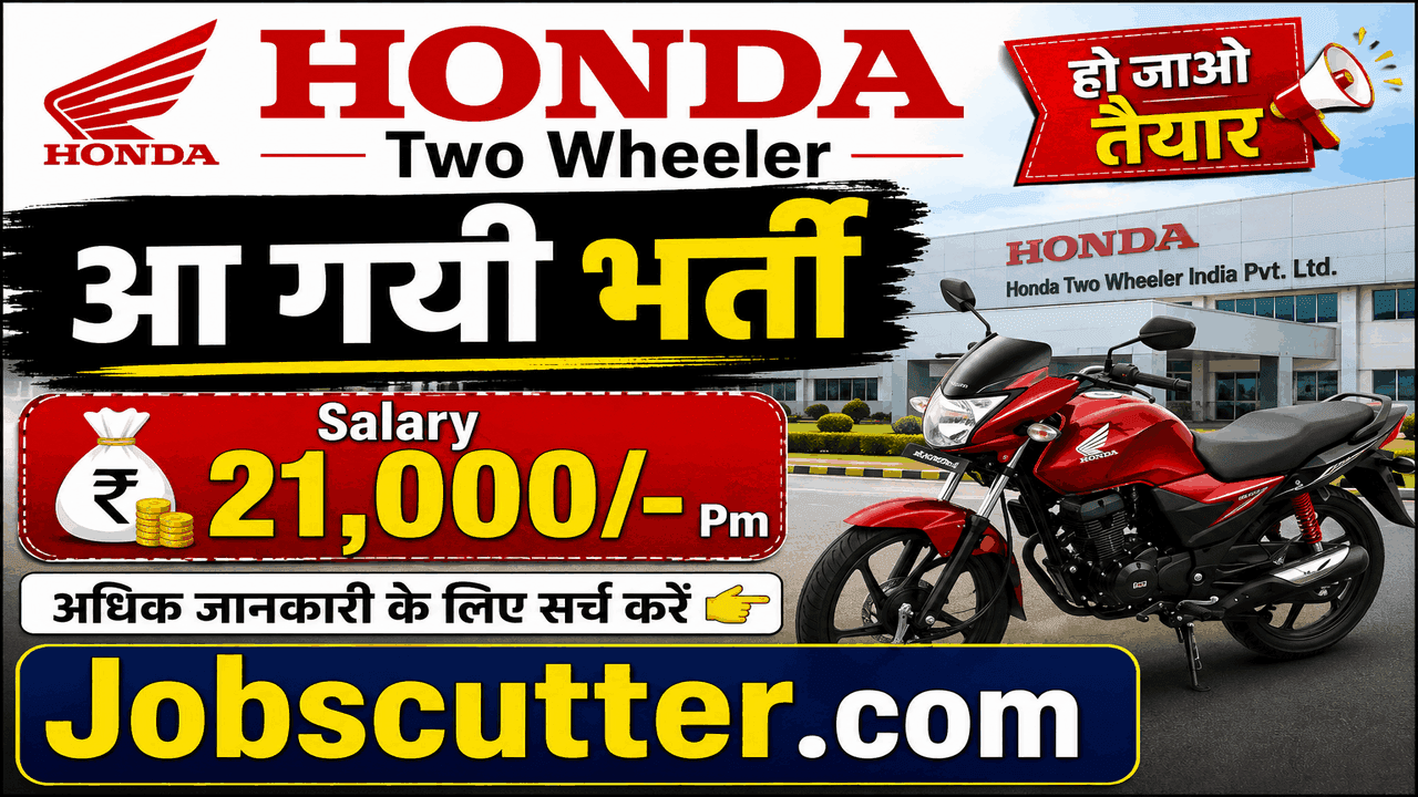Honda Two Wheeler Vacancy 2026 – Apply Now