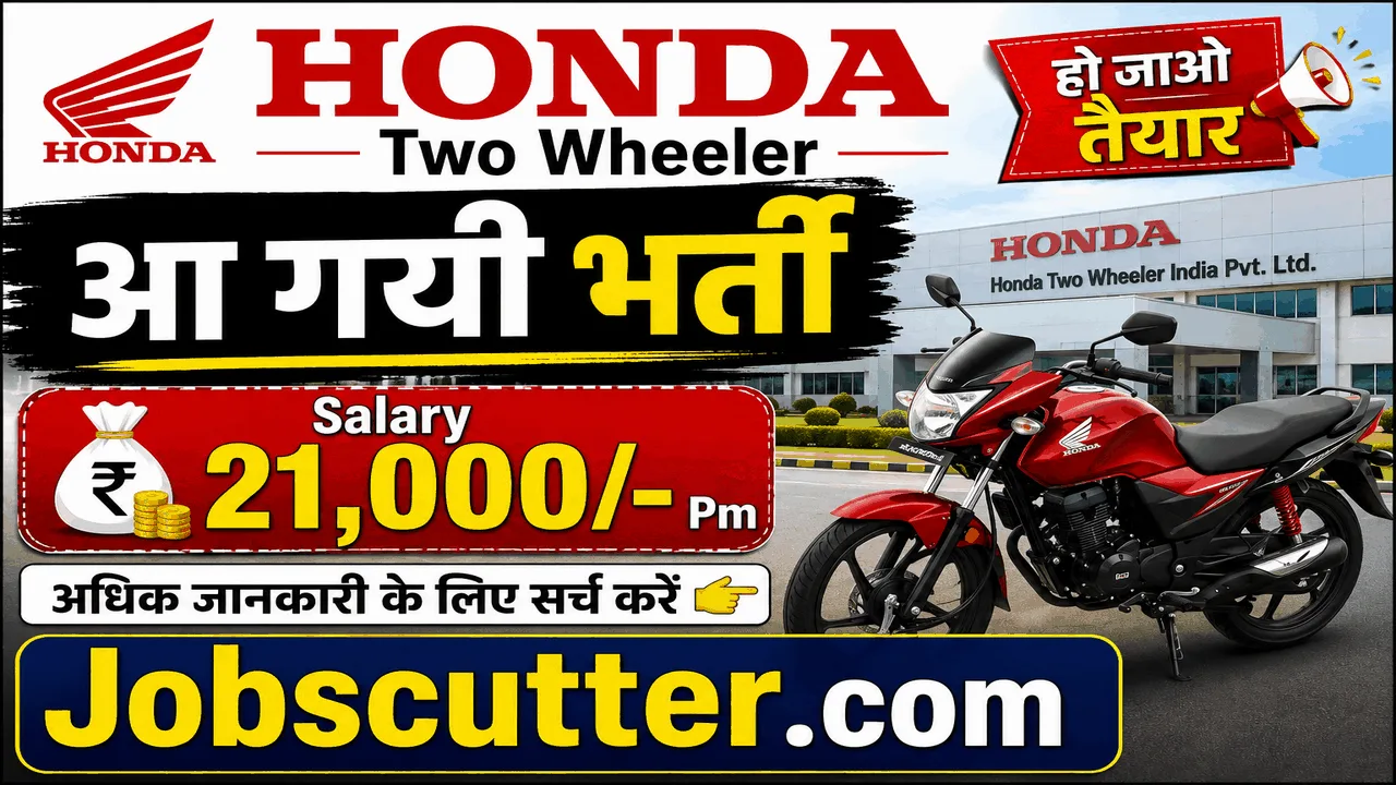 Honda Two Wheeler Vacancy 2026 – Job Placement