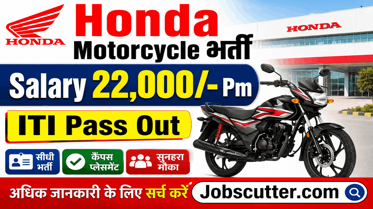 Honda Motorcycle Naukri 2026 – Campus Placement Apply Now