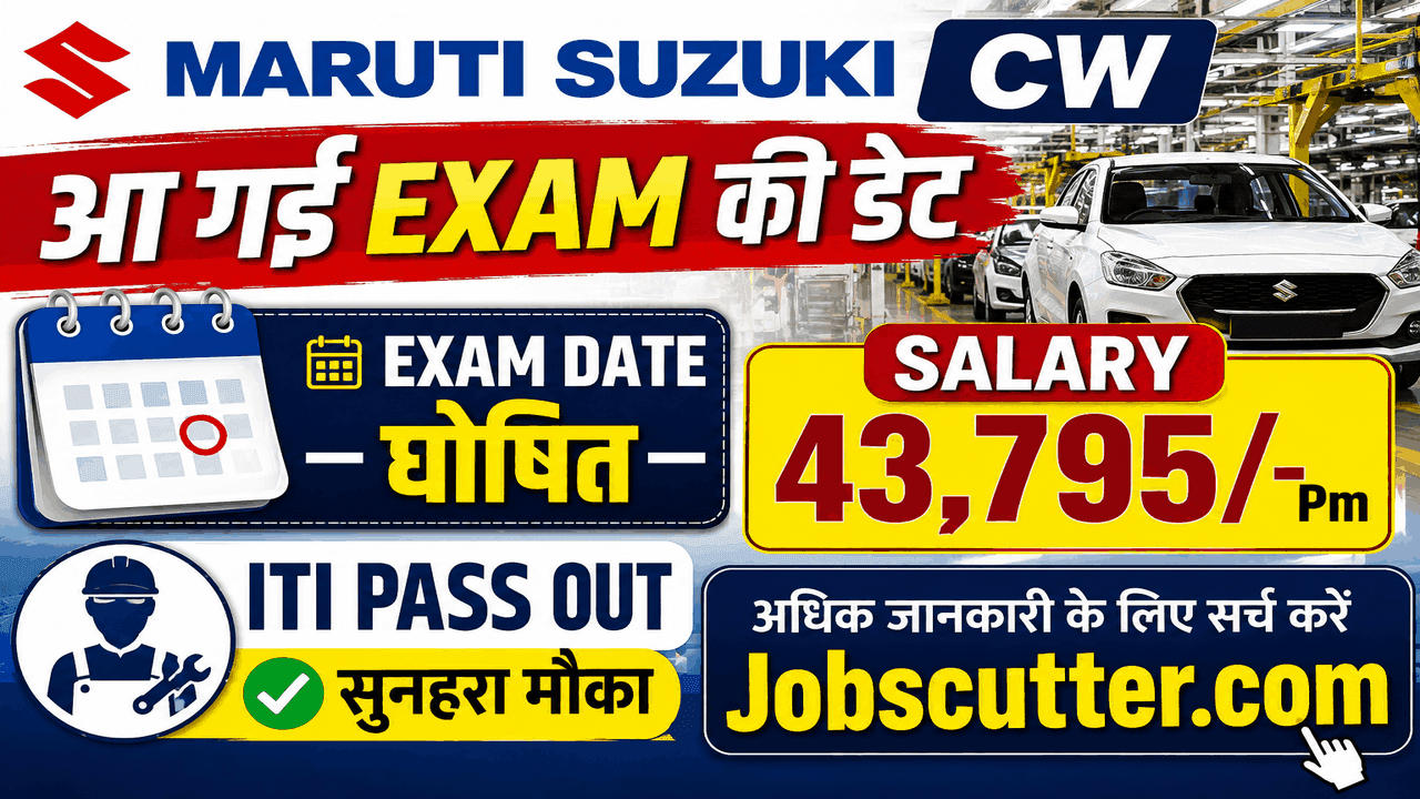 Maruti Suzuki CW Recruitment 2026 | ITI Campus Selection