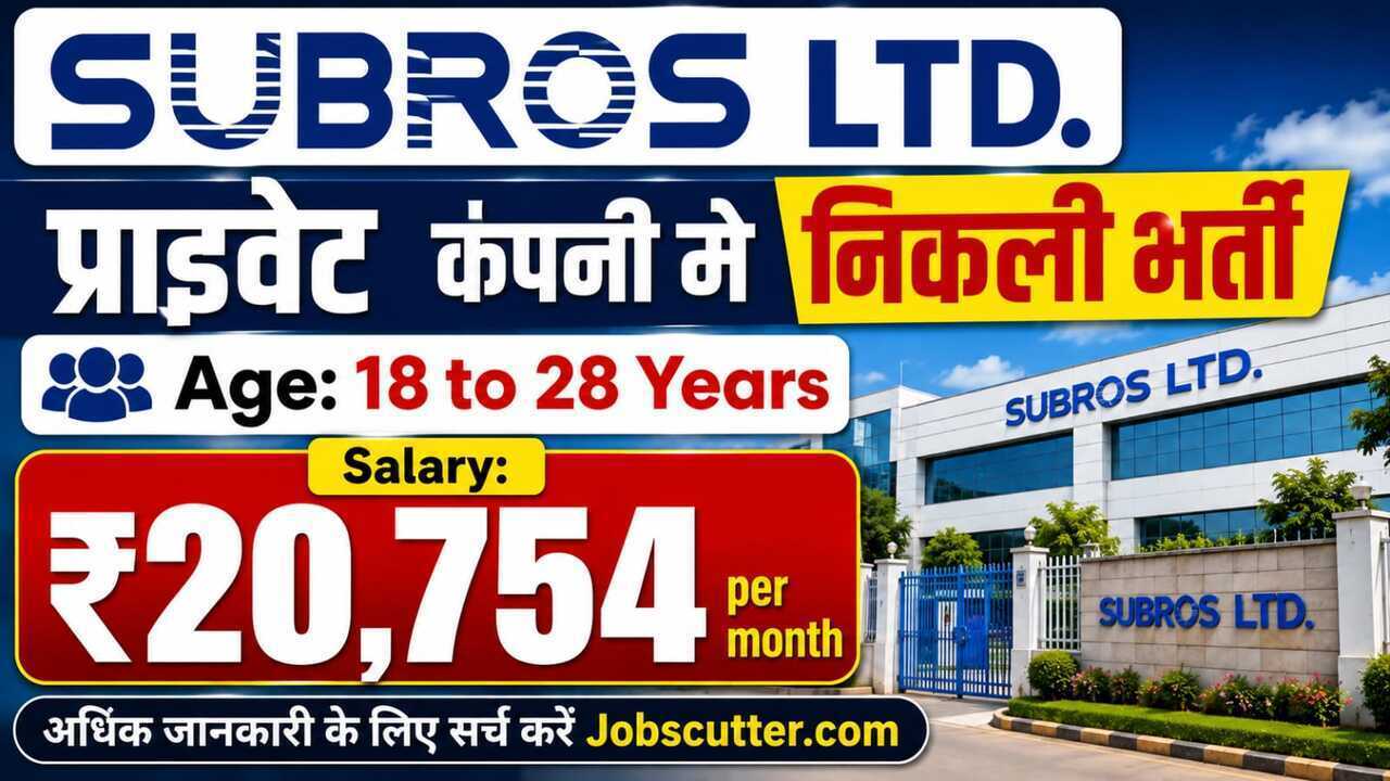 Subros Job Recruitment 2026 – Noida Job & Apprenticeship