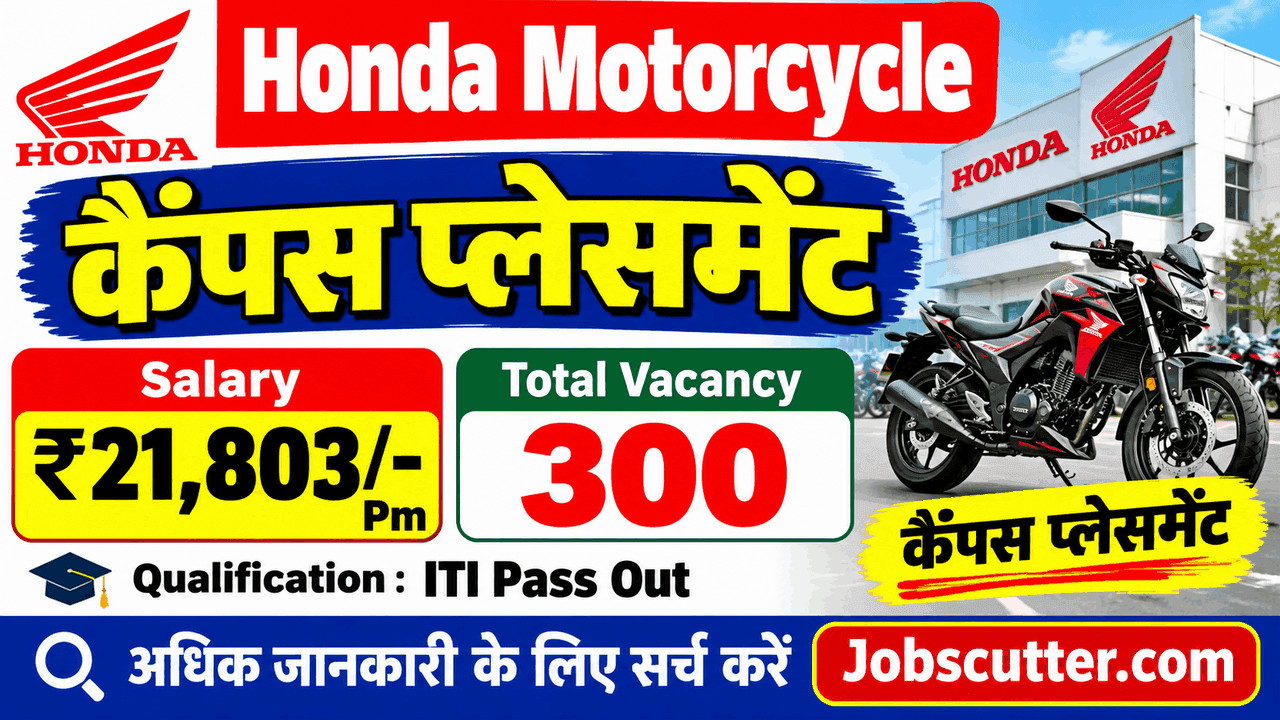 Honda Motorcycle Recruitment 2026 Campus Interview