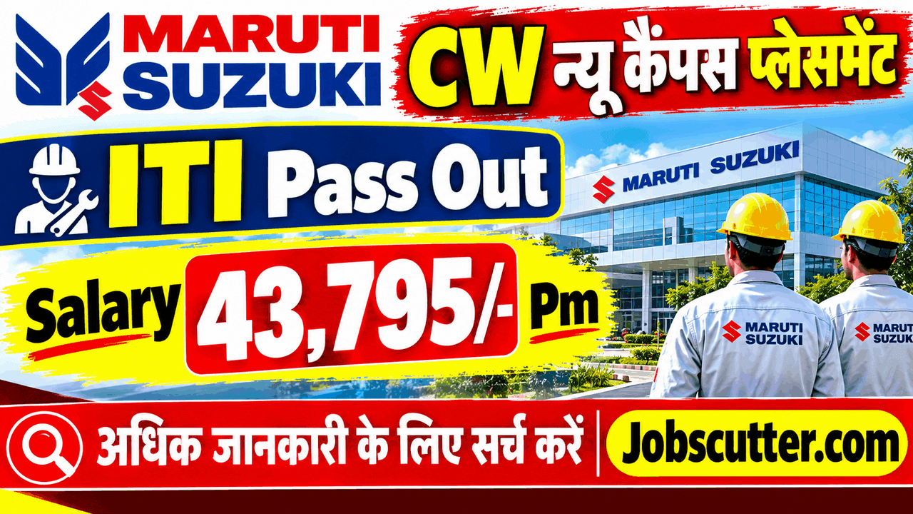 Best ITI Jobs in Maruti Suzuki CW 2026 – Campus Placement