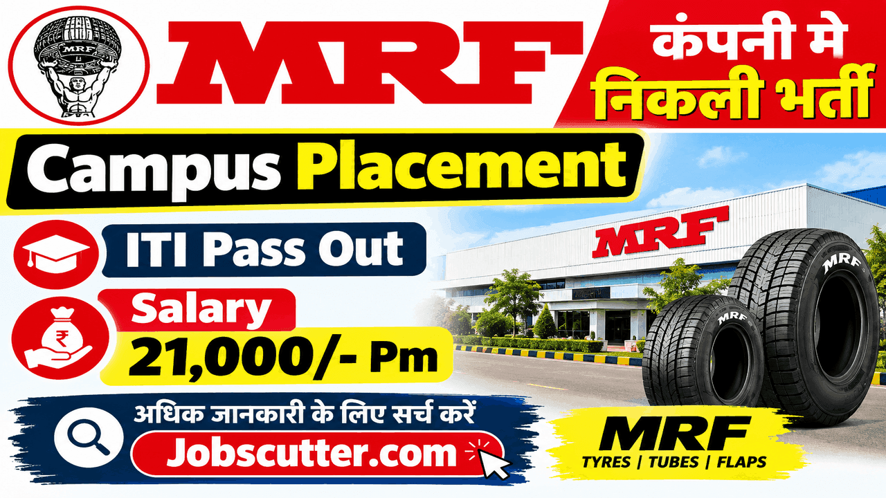 Private Vacancies MRF 2026 | Campus Placement