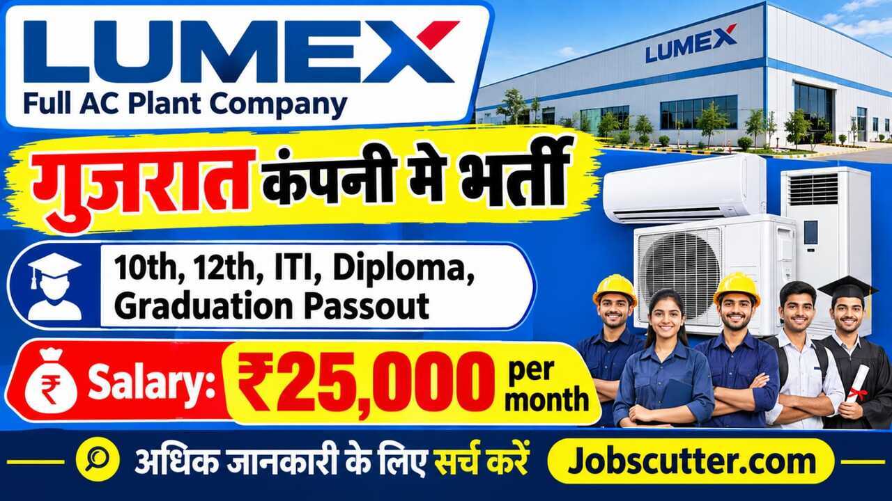 Lumex Campus Placement 2026 – Gujarat Job Opportunity