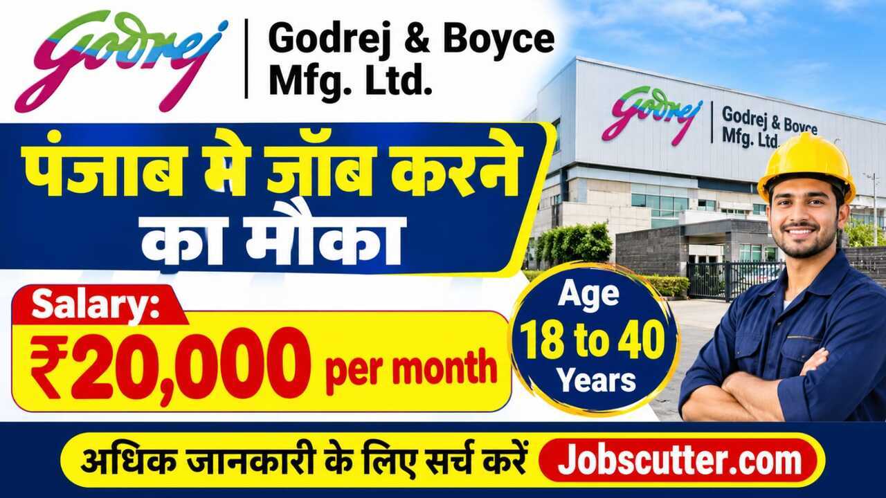 Godrej Jobs Vacancy