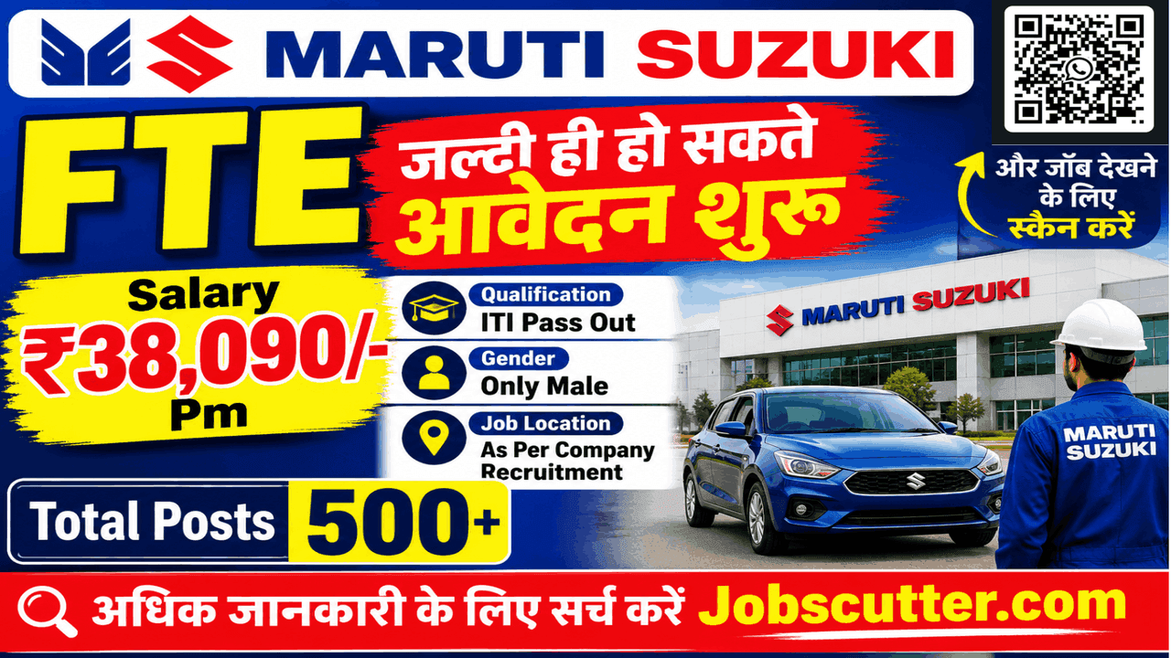 Maruti Suzuki FTE Recruitment