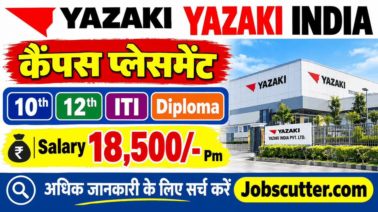 Yazaki Jobs Vacancy 2026 – Campus Interview Apply Now