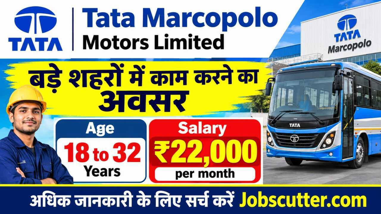 Tata Marcopolo Recruitment 2026 – ITI and Diploma Jobs