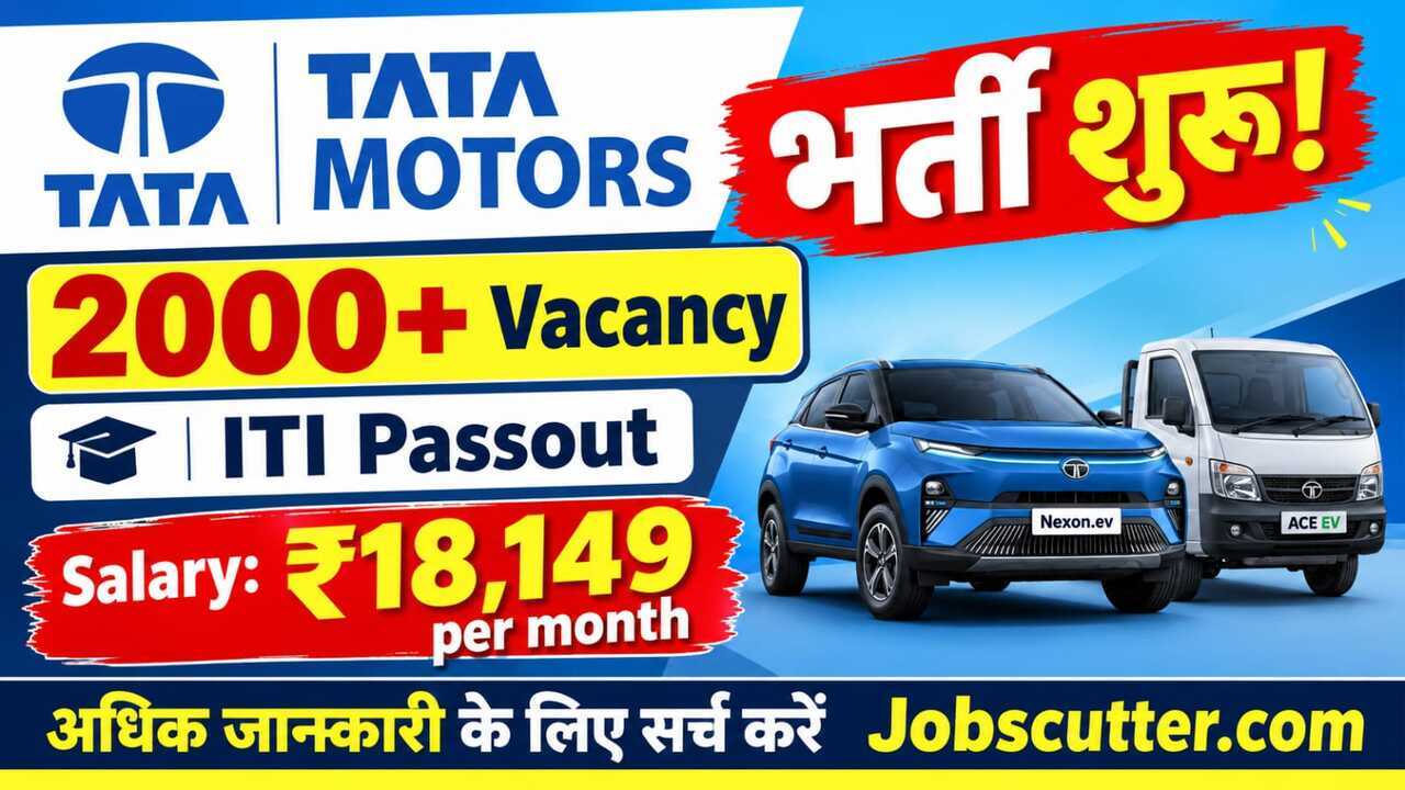 Tata Motors Job Placement 2026 for Technical Trades