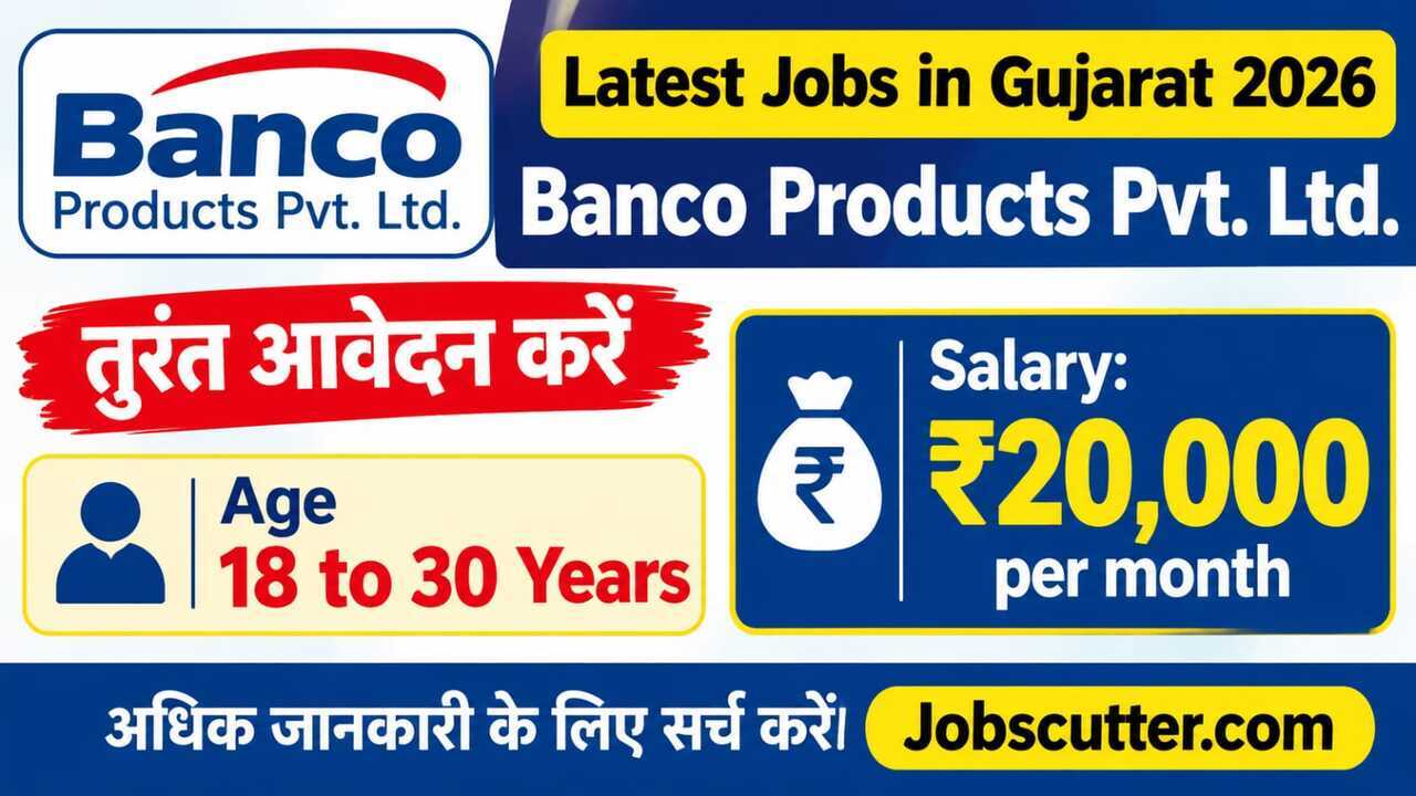 Latest Jobs In Gujarat 2026 – Apply for New Vacancies