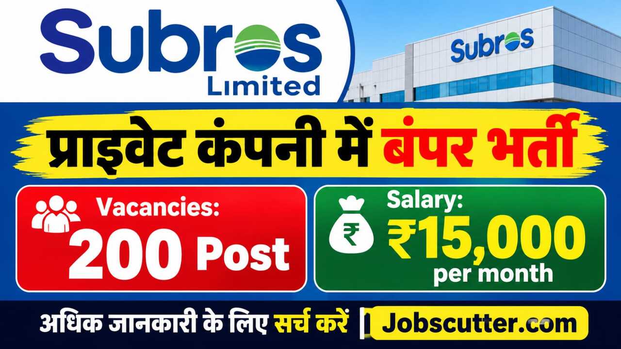Subros Job Placement 2026 for ITI Candidates