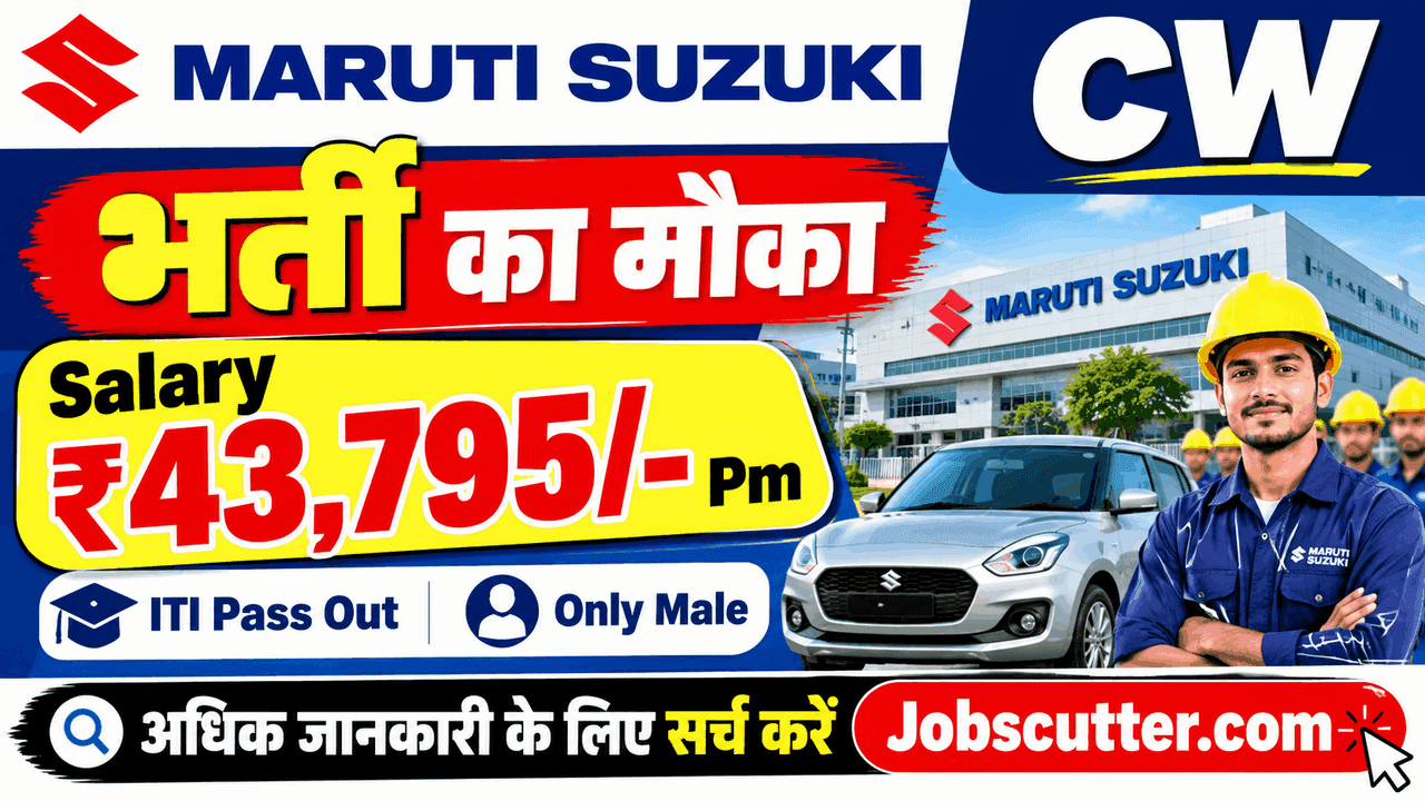 Best ITI Jobs in Maruti Suzuki CW 2026 | Recruitment