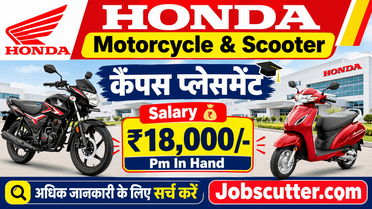 Honda Motorcycle Recruitment 2026 Campus Interview